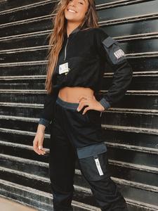 מכנס FT שילוב ניילון