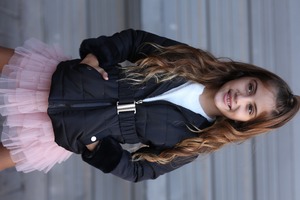 מעיל פוך עם פרווה