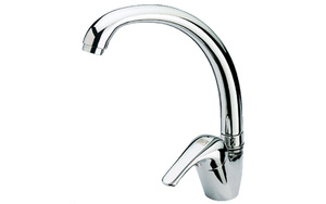 ברז אמבט גבוה פיה עגולה סדרת דלפינה