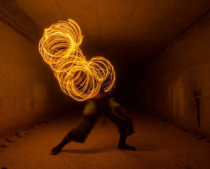 מופע אש ולולינות