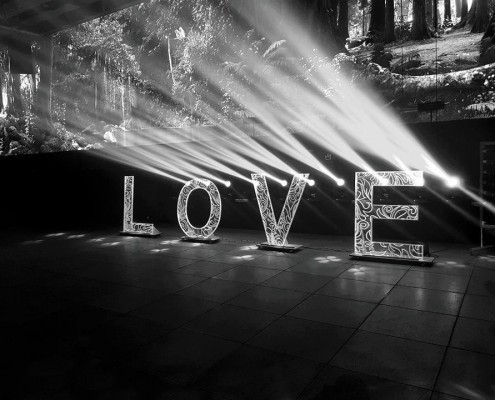 אותיות לד צבעוניות