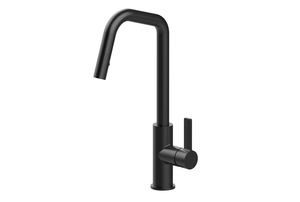 ברז מטבח דגם נינה גמור שחור מט