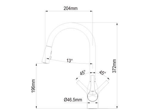ברז מטבח גרין