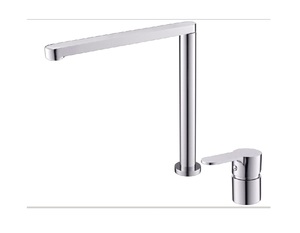 ברז מטבח דגם אורורה כרום, ידית ממשטח גימור כרום