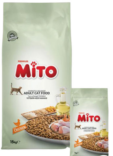 MITO - מיטו מזון לחתולים 15 ק"ג מזון לחתול מיטו