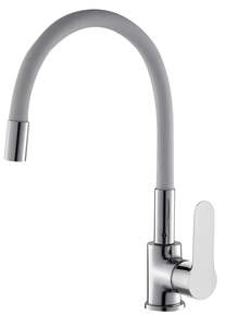 ברז פרח דגם 900A-W פיה גומי לבנה DUCK אקווילה