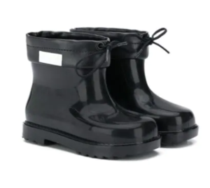 מגפי גשם לילדים בצבע שחור | 19-27 | MINI MELISSA RAIN BOOT 