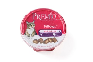 פרמיו Premio חטיף כריות לחתול-אנטי היירבול 60 ג'