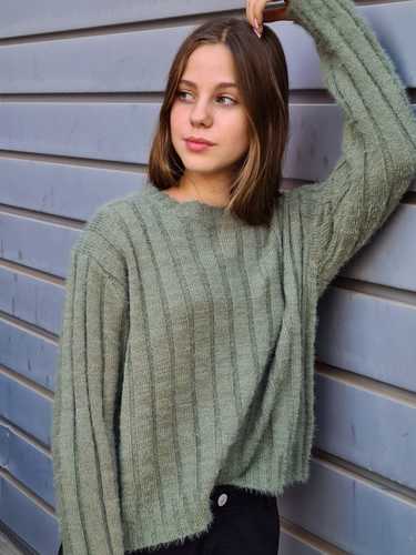 סריג ריב פרווה בייסיק