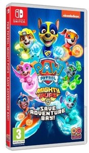 PAW Patrol Mighty Pups Save Adventure Bay Nintendo Switch נינטנדו