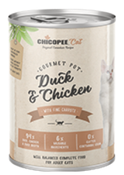 שימור צ'יקופי CHICOPEE ברווז ועוף 400 גרם