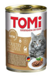 שימור טומי עוף וכבד 400 גרם