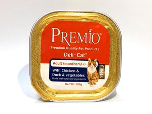 מעדן פרמיו נתחי עוף ברווז וירקות 100 גרם