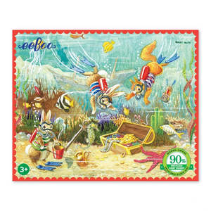 4 פאזלים בחבילה אחת EEBOO