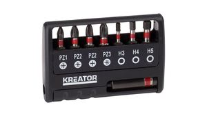 סט ביטים 8 יחידות לאימפקט מקצועי KRT064263 KREATOR