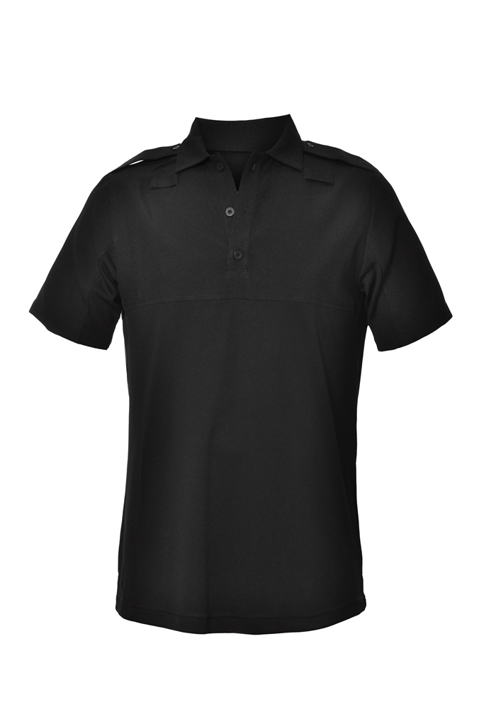 חולצת פולו שחורה DRYFIT