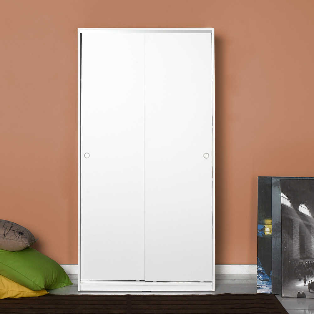 ארון דלתות הזזה אלמוג לבן 