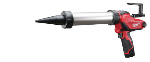 אקדח סיליקון נטען 400 מ״ל 12V דגם M12 PCG/400A כולל סוללה 2Ah מבית Milwaukee