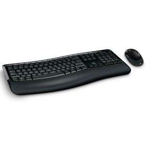 מקלדת ועכבר ארגונומי  Microsoft Wireless Comfort Desktop 5050 AES
