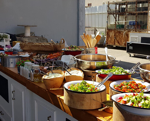 דוכני אוכל לאירועים עסקיים ופרטיים