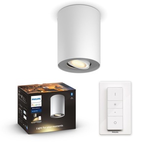  Hue Pillar Ceiling Spotlight White Ambiance-White