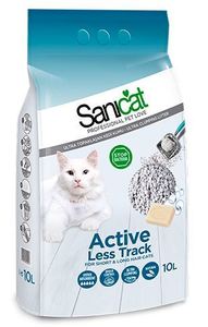 חול סאני קט מתגבש אקטיב פחות עקבות 10 ליטר