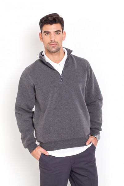 פוטר עם כיסים פנימיים אפור