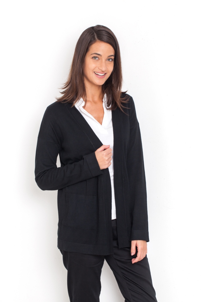 קרדיגן נשים ללא כפתורים