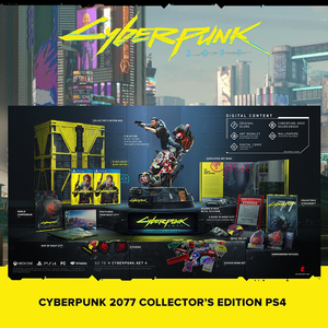Cyberpunk 2077 Collector's Edition PS4 סוני