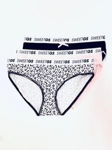 שלישית תחתונים דפוס אנימל