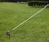 סנייקר מוט טלסקופי ללכידת נחשים וזוחלים אורך 108 עד 150 ס