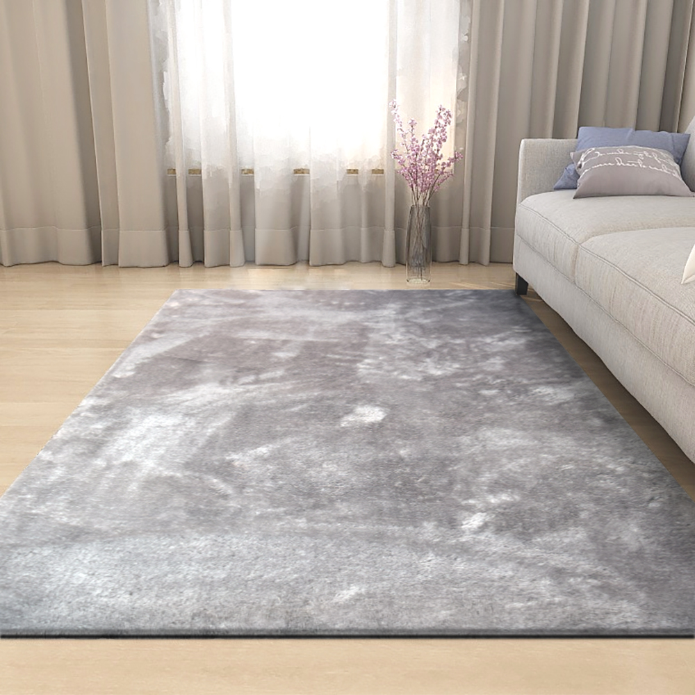 שטיח שאגי אפור בהיר  120/170