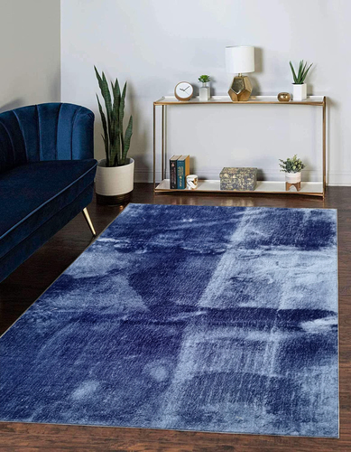 שטיח שאגי כחול נייבי  120/170