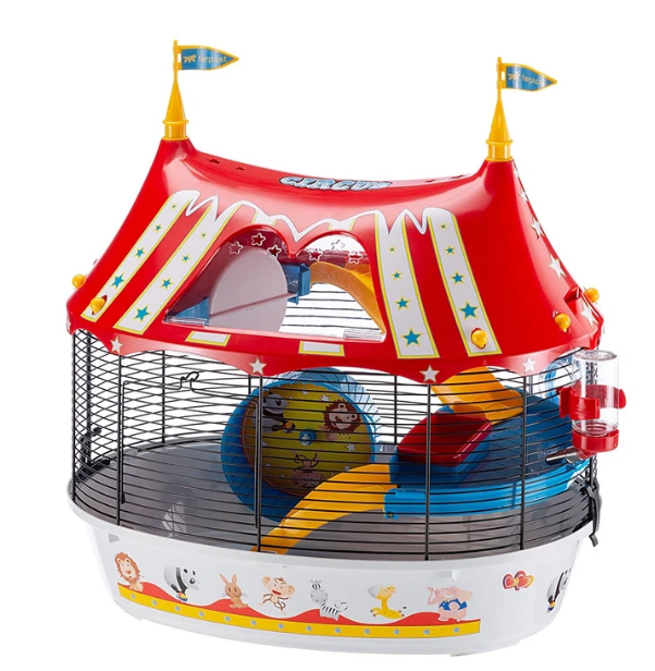 כלוב אוגרים מפואר דגם קרקס  FERPLAST CIRCUS FUN