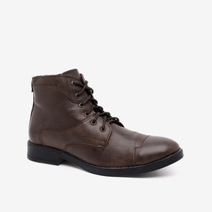 מגפיים מעור לגבר בצבע חום | 39-46 | FRANCO BANE