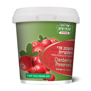 תענוג פרי חמוציות 600 גרם ענבי ציון