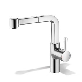 ברז מטבח כרום נשלף מסדרת אווה KWC