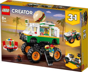 לגו קריאטור - משאית בורגר 31104