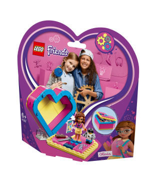 לגו חברות - אוליביה קופסת לב  41357