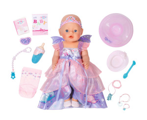 בובת בייבי בורן אינטראקטיבית - פיה בגרסה רכה 43 ס"מ
