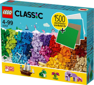 לגו קלאסיק - קוביות ומשטחים  11717