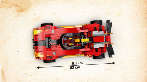 לגו נינג'ה-גו - רכב נינג'ה נטען  71737  