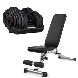 ספת כושר ומשקולת יד מתכווננת