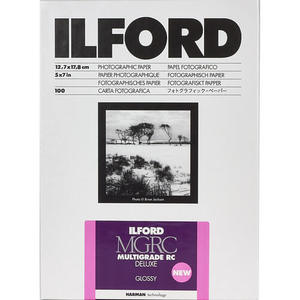13X18 Ilford MULTIGRADE RC Deluxe Paper glossy 100 