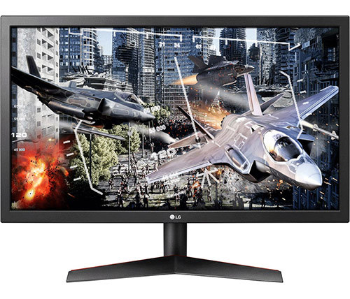 מסך גיימינג למחשב -  LG 24'' Ultragear 24GL600F-B Full HD 1ms 144hz
