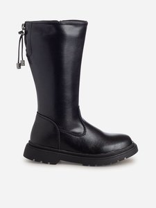 מגפיים לבנות בצבע שחור | 30-35 | UNIQUE SHOES 