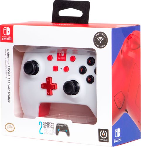 בקר אלחוטי לבן/אדום