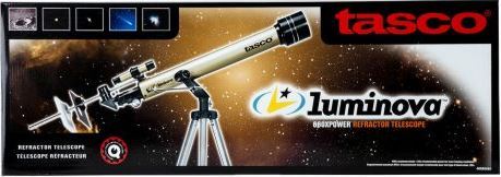 טלסקופ כוכבים TASCO Luminova 60X660