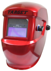 מסכת ריתוך אלקטרונית סולרית + בורר T14002 TARGET