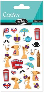 מדבקות קוקי לונדון מיילדור